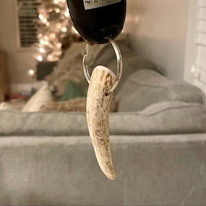 Elk Antler Keychain