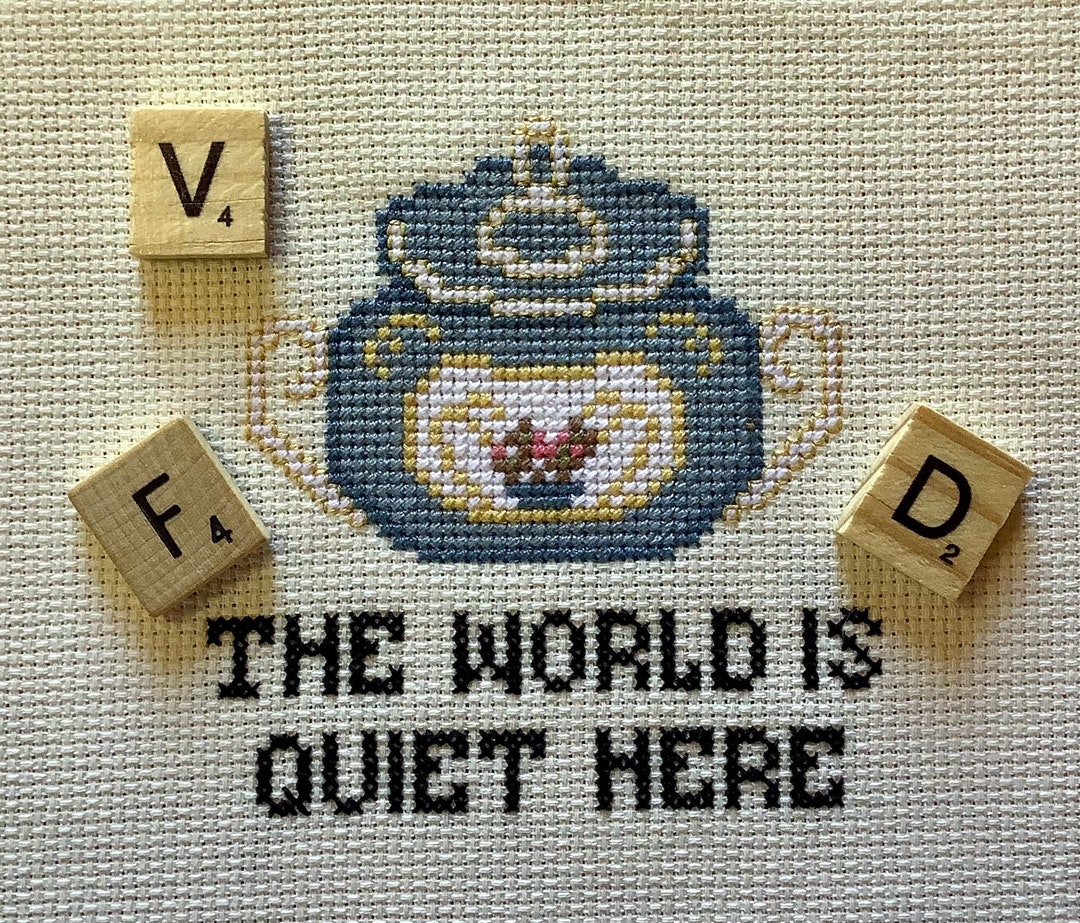 A Series of Unfortunate Events Lemony Snicket the Sugar Bowl Cross Stitch Pattern Etsy