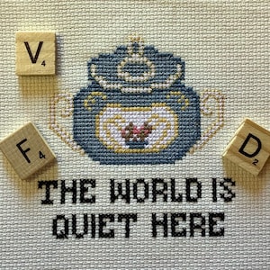 A Series Of Unfortunate Events Lemony Snicket The Sugar Bowl Cross Stitch Pattern
