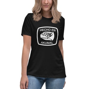 Hecho en Akumal Women's Lightweight Relaxed T-Shirt by Kiin Gear