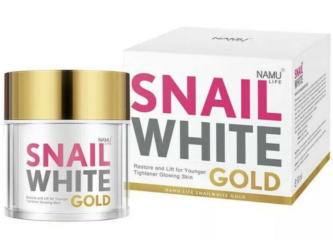 Snail White Gold Antiaging Facial Cream Renew Repairing Etsy