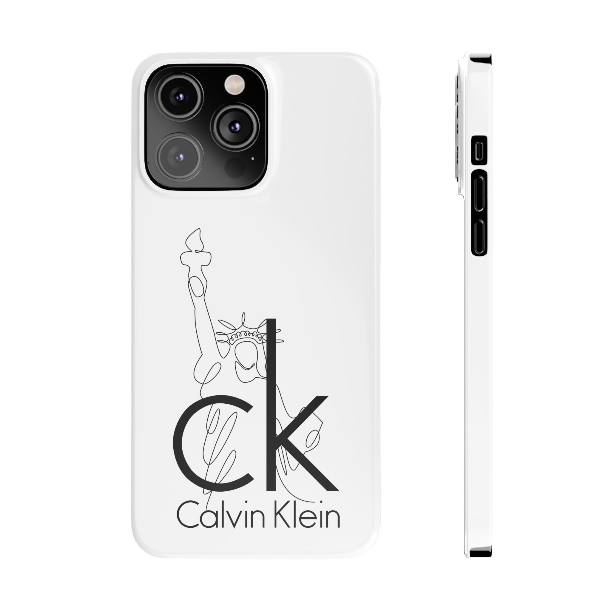 Slim Phone Cases Calvin Klein Iphone 14/13/12 Samsung - Etsy