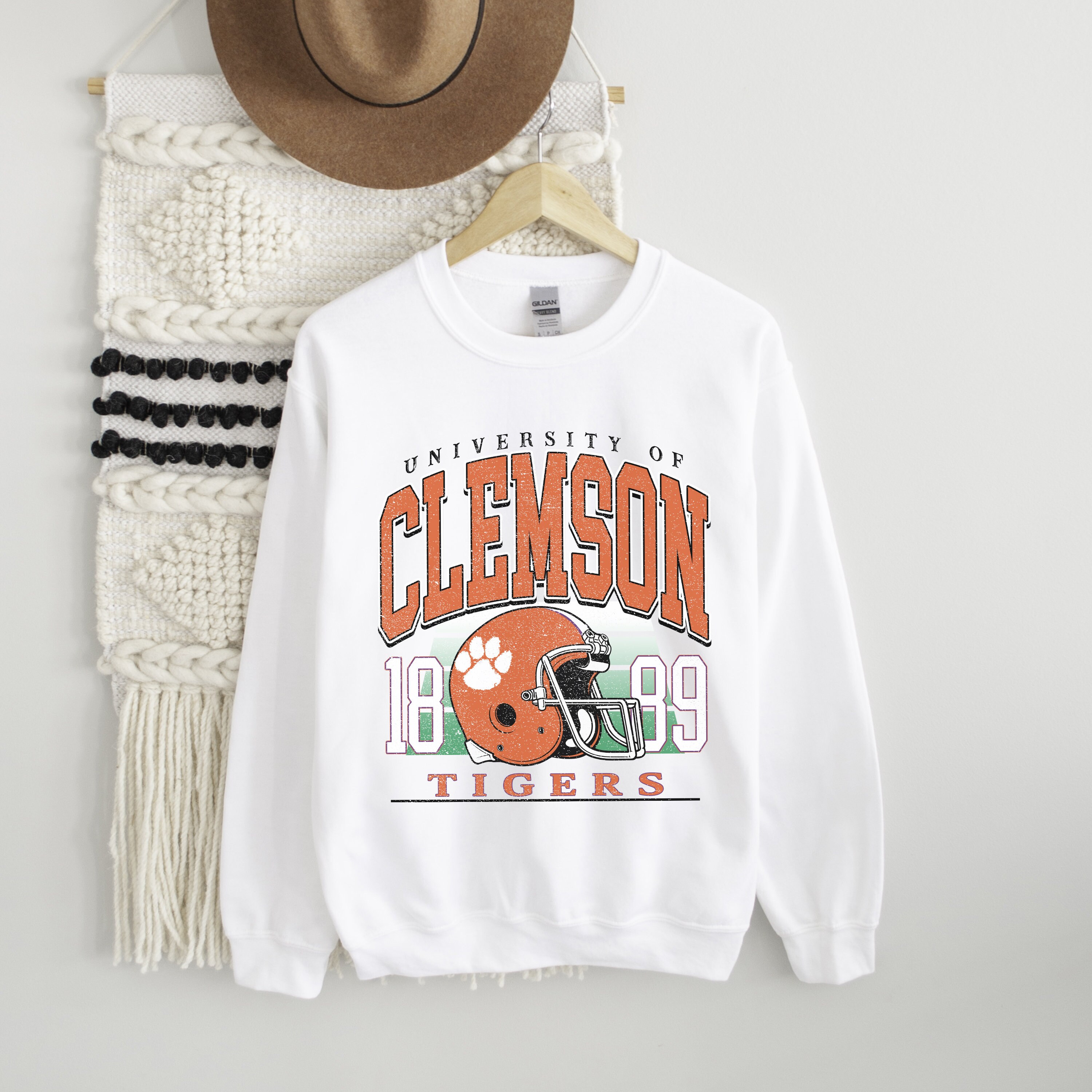 Clemson Sweatshirt - Etsy
