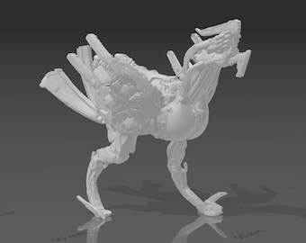 STL Longleg 3D Model Digital File