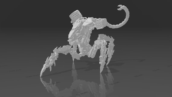 STL Corruptor 3D Model Digital File 