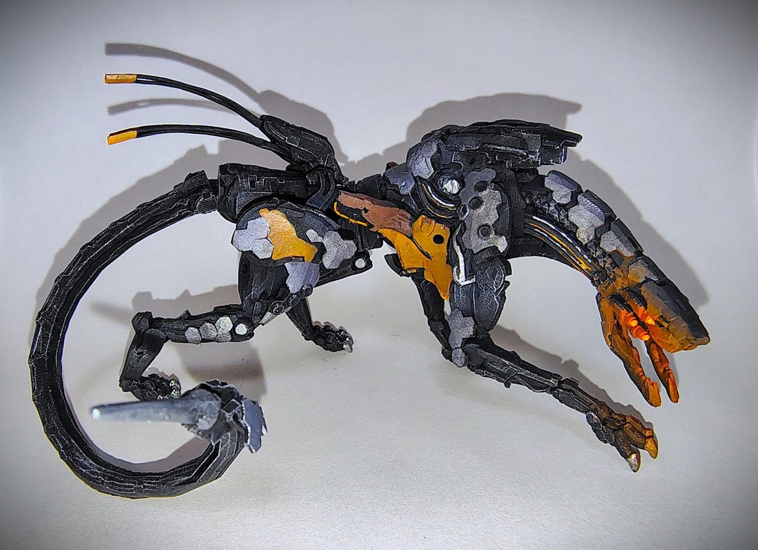 ホライゾン ゼロ ドーンにインスパイアされた DIY ストーカー 3D