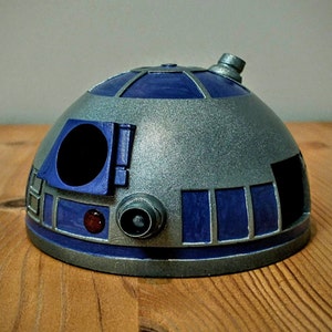 Small Reptile Hide / Enclosure Decor - R2D2