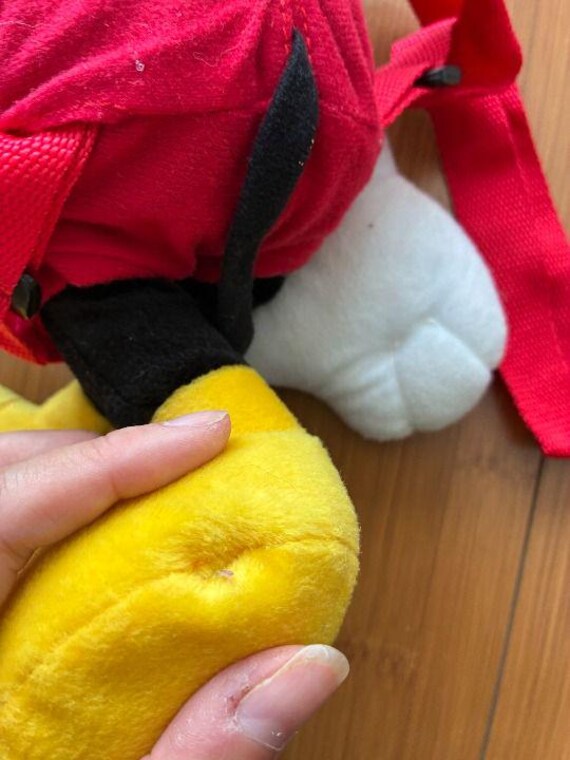 Disney Mickey Mouse Plush Backpack - image 5