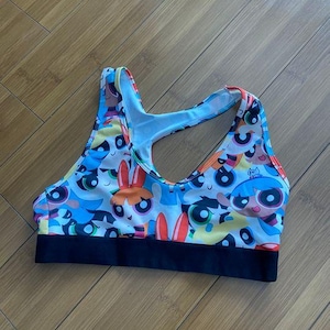 Cartoon Netzwerk PPG Powerpuff Girls Sport-BH - Mädchen L