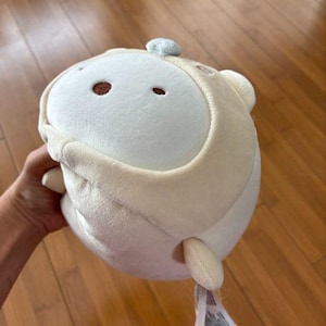 San-X Sumikkogurashi Shirokuma Otter Mochi Small Plush - NWT 2009
