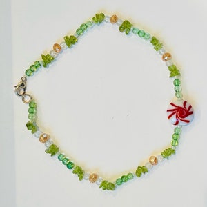 Green Peppermint Necklace