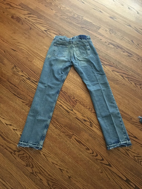 Vintage 1990s Frayed LondonJean Jeans - image 6