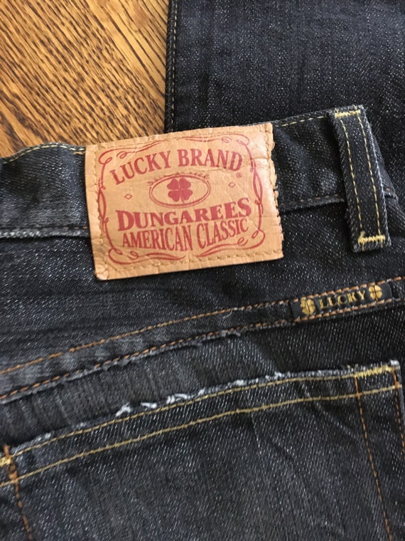 Vintage 1990s Lucky Brand Easy Rider Black Jean - image 4