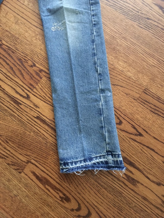 Vintage 1990s Frayed LondonJean Jeans - image 5