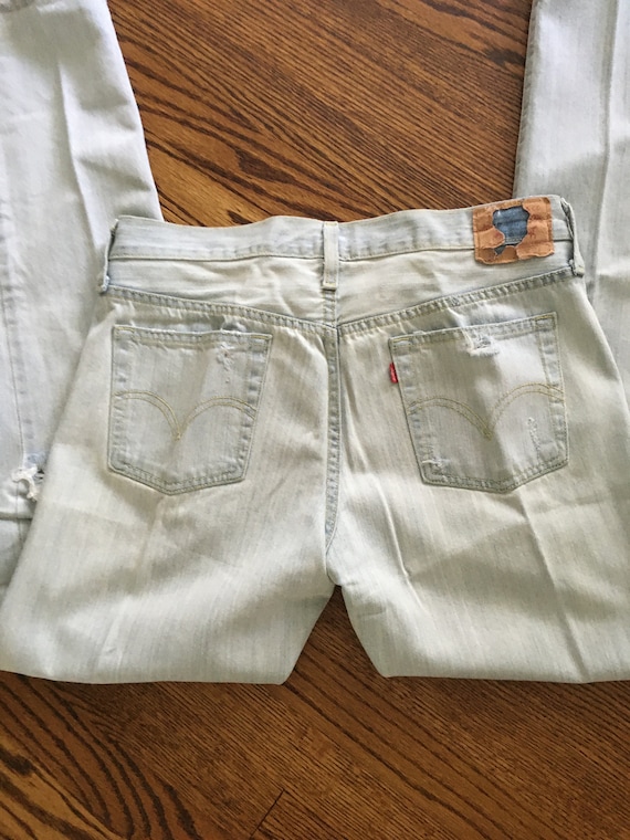 Newer Vintage Faded 501 Levis