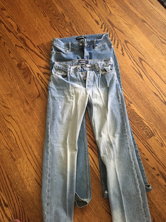 Vintage Duo of 1990s Cotton LondonJeans