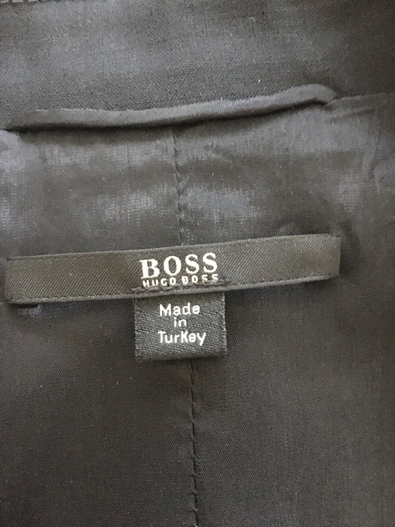 Hugo Boss Menswear Black Wool Suit - image 3