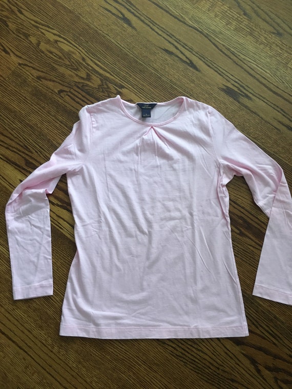 Vintage Brooks Brothers Pink Dress Tee