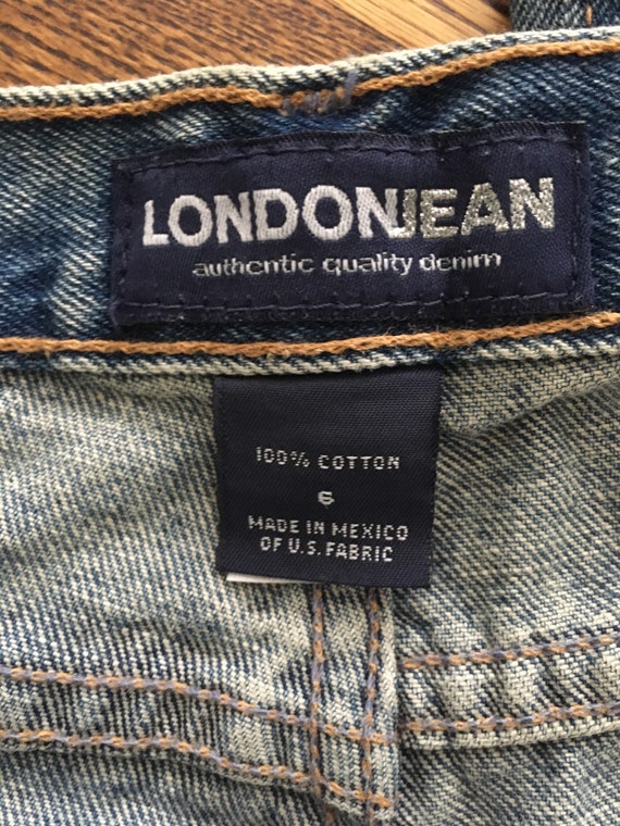 Vintage 1990s Frayed LondonJean Jeans - image 3