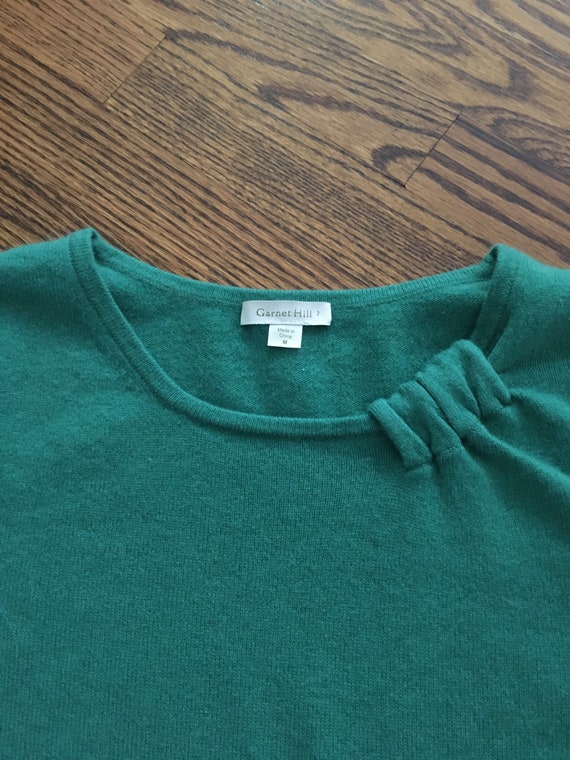 LauraAnnesCloset Newer Vintage Emerald Green Cashmere Sweater