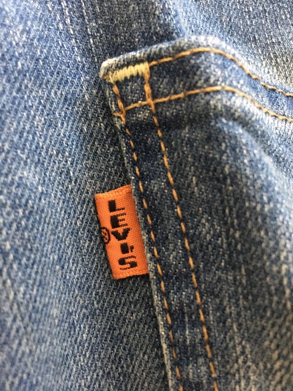 Vintage Levis Lvc 606 Orange Tag Big E Jeans -  Sweden