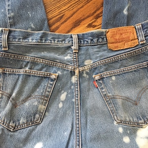 Vintage 1980s 501 Levi’s - Tie Dyed