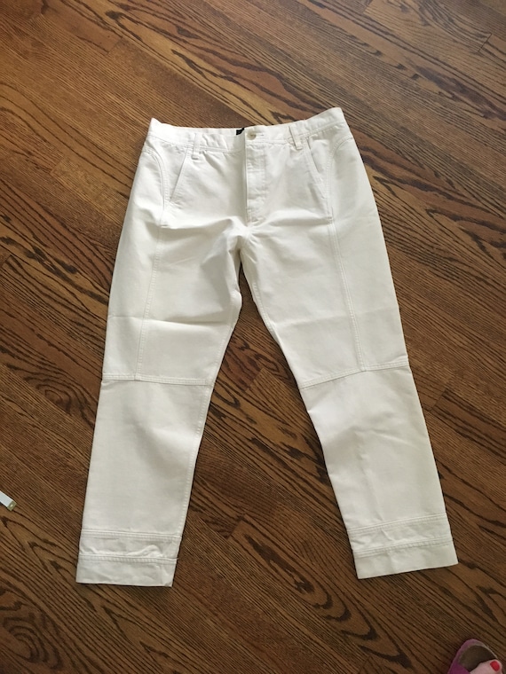 Newer Vintage J. Crew Cropped Leg Cotton Trouser