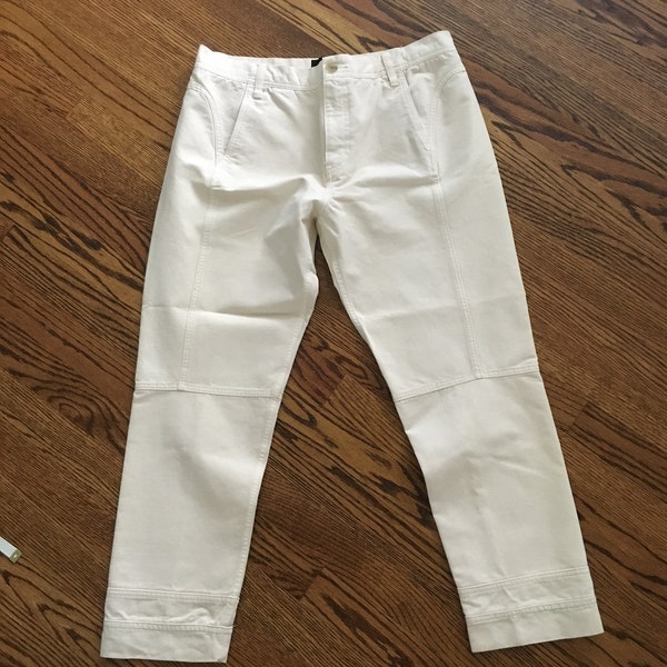 Newer Vintage J. Crew Cropped Leg Cotton Trouser