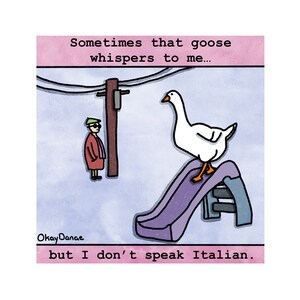 Adesivo - Whisper Goose