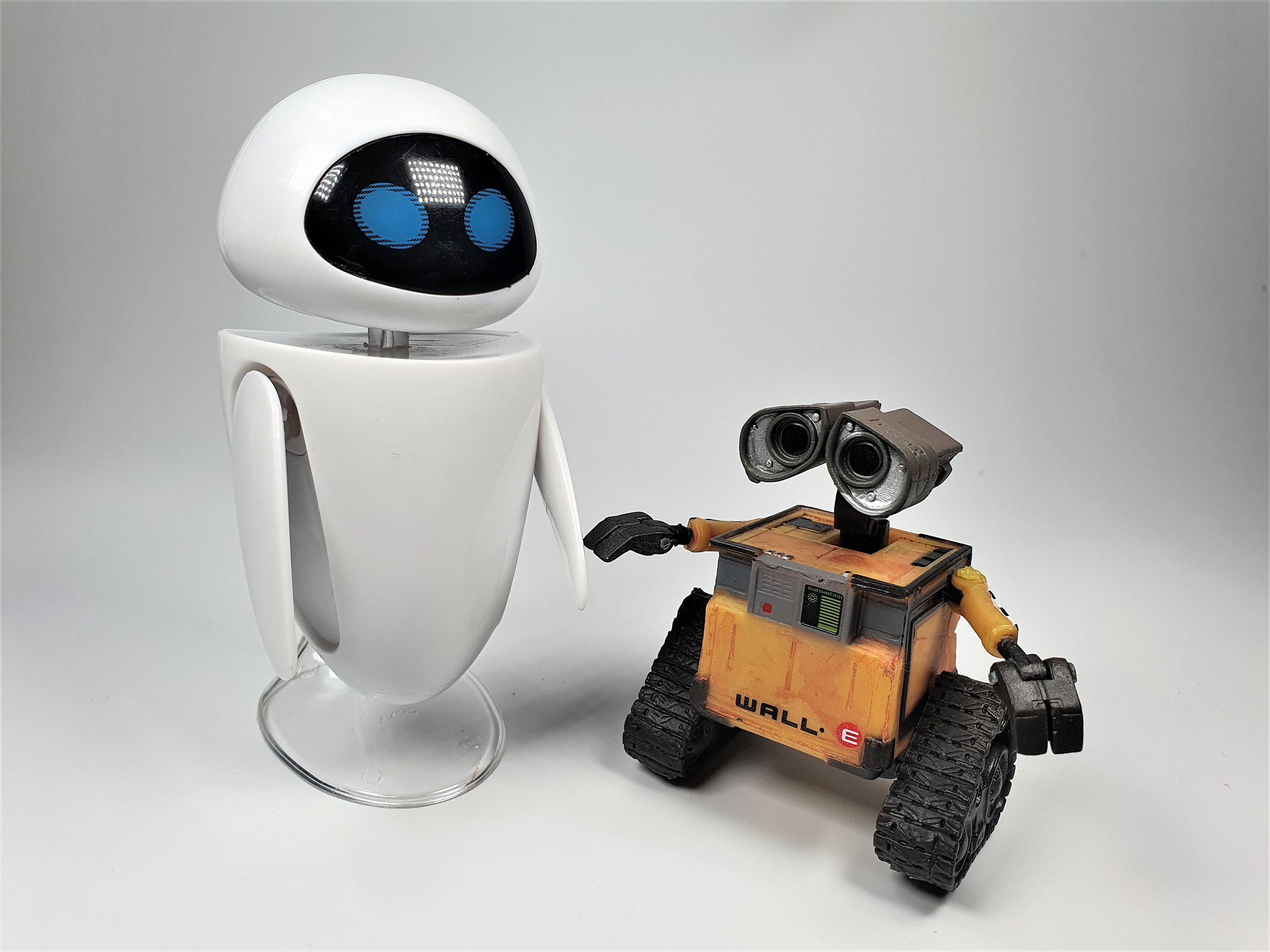 Wall-E Figure / Wall-E and Eve Figurine / Wall-E Robot PVC Toy | Etsy