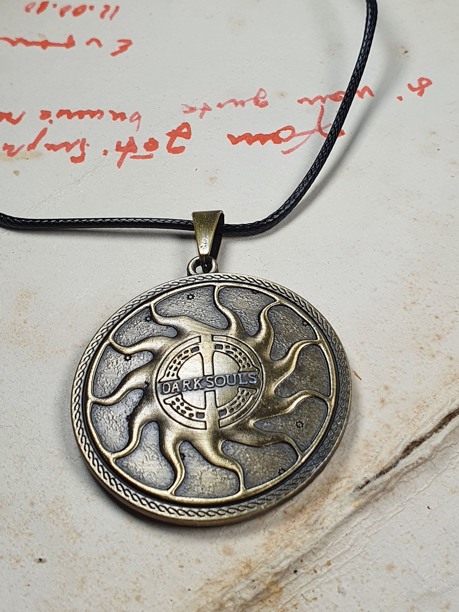 Dark souls necklace. Praise the Sun Pendant. Dark souls 3 Etsy