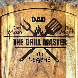 Grillmaster svg for laser (digital file only) Glowforge tested