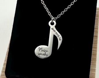 Music Speaks When Words Fail & Music is Life svg laser engraving file (DIGITAL file only)