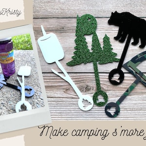 Camping Bubble Wands svg for laser (DIGITAL file only) Glowforge tested