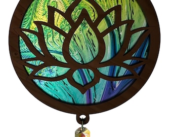 Lotus Flower Suncatcher SVG for Lasers (Digital File only)