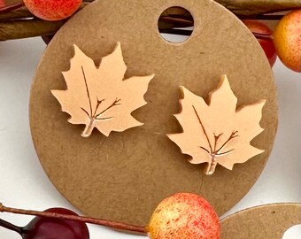 Studs Pack 3: Fall Leaf, Pumpkin, Sunflower Earrings svg for laser (DIGITAL file only)