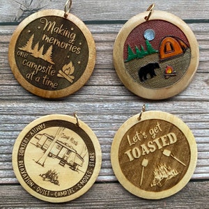 SET 6: Camping svg Files for bracelets, keychains, magnets or wristlets svgs (DIGITAL file only)