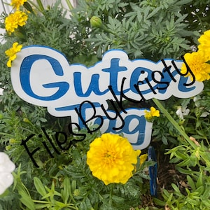 Guten Tag Plant Stakes SVG (solo archivo digital) Glowforge probado