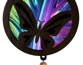 Butterfly Suncatcher SVG for Lasers (Digital File only)