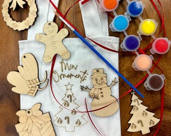 Mini Christmas Ornaments Laser svg (DIGITAL file only)