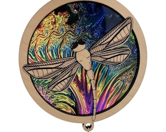 Dragonfly Suncatcher SVG for Lasers (Digital File only)