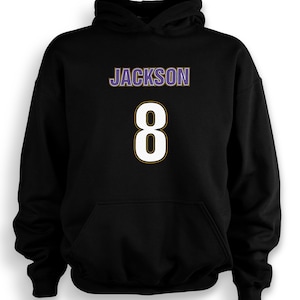 Jackson Hoodie Kids Unisex Youth Jackson Sweatshirt Hoodie Baltimore Birthday Gift For Him Gift For Her Made To Order With Love