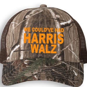 Harris Walz Hat We Could&#39;ve Had Harris Walz Camo Mesh Back Cap Gift for Him Gift for Her Dad Gift Mom Gift Made To Order With Love