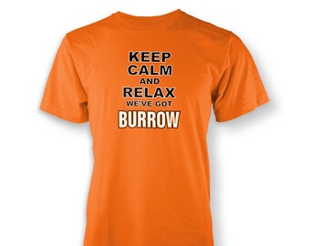 Burrow-skjorta för vuxna, t-shirt med motiv från Cincinnati Joe, tillverkad på beställning med kärlek | YOD Designs Keep Calm