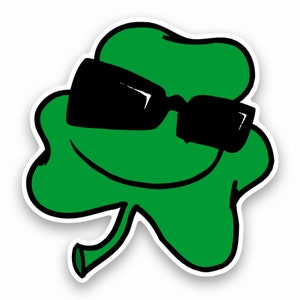 Pegatina laminada Cool Irish Vibes / Hecho a pedido con amor