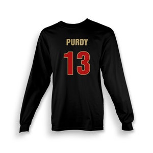 Purdy Shirt Kids Unisex Youth Long Sleeve T-shirt San Francisco Birthday Gift For Her Gift for Him Made To Order With Love