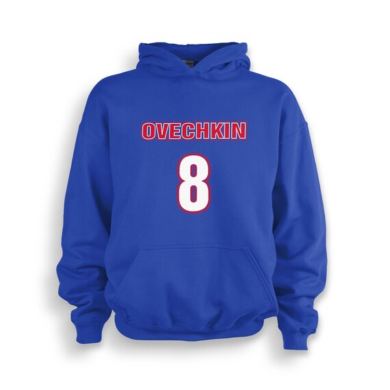 Ovechkin 8 Washington Hockey Unisex Hooded Sweatshirt - Washington