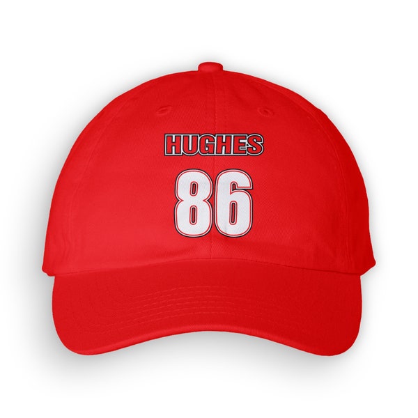 Hughes Classic Dad Hat | Devils | New Jersey | Jack | Made To Order With Love