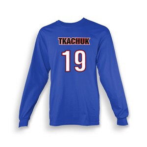 Tkachuk Youth Long Sleeve T-shirt | Panthers | Florida | Matthew | Made To Order With Love
