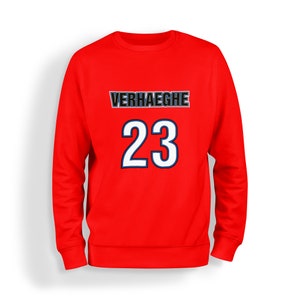 Verhaeghe 大人用スウェットシャツ | パンサーズ | フロリダ | カーター | 愛を込めてオーダーメイド